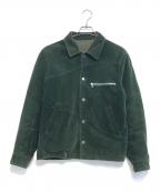 ALLEGEアレッジ）の古着「Corduroy Short Blouson」｜グリーン