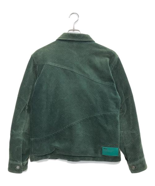 ALLEGE（アレッジ）ALLEGE (アレッジ) Corduroy Short Blouson グリーン サイズ:2の古着・服飾アイテム