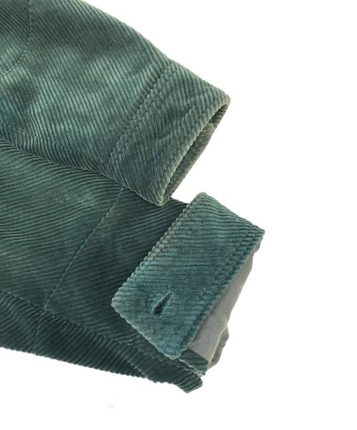 ALLEGE（アレッジ）ALLEGE (アレッジ) Corduroy Short Blouson グリーン サイズ:2の古着・服飾アイテム