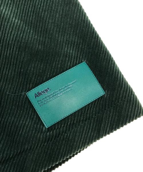 ALLEGE（アレッジ）ALLEGE (アレッジ) Corduroy Short Blouson グリーン サイズ:2の古着・服飾アイテム