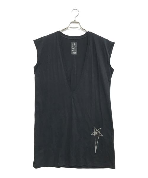 RICK OWENS（リックオウエンス）RICK OWENS (リックオウエンス) Champion (チャンピオン) DYLAN T ブラック サイズ: Lの古着・服飾アイテム