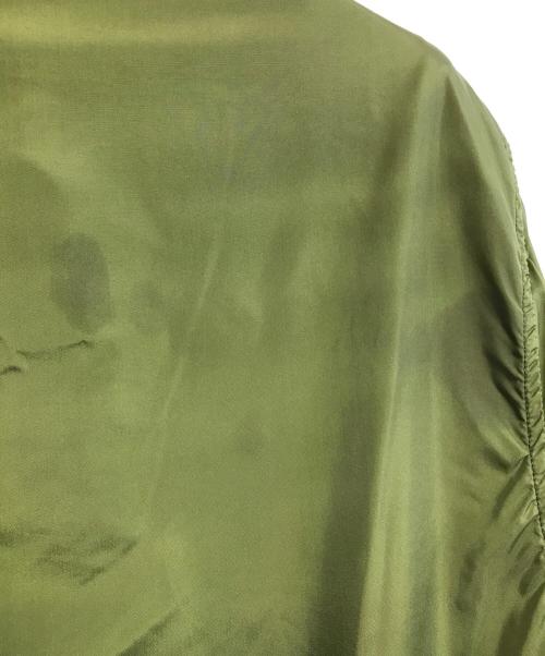 VINTAGE MILITARY（ヴィンテージ ミリタリー）VINTAGE MILITARY (ヴィンテージ ミリタリー) U'S NAVY USN WEP G-8 ナイロンフライトジャケット グリーン サイズ:46Lの古着・服飾アイテム