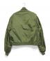 VINTAGE MILITARY (ヴィンテージ ミリタリー) U'S NAVY USN WEP G-8 ナイロンフライトジャケット グリーン サイズ:46L：35000円