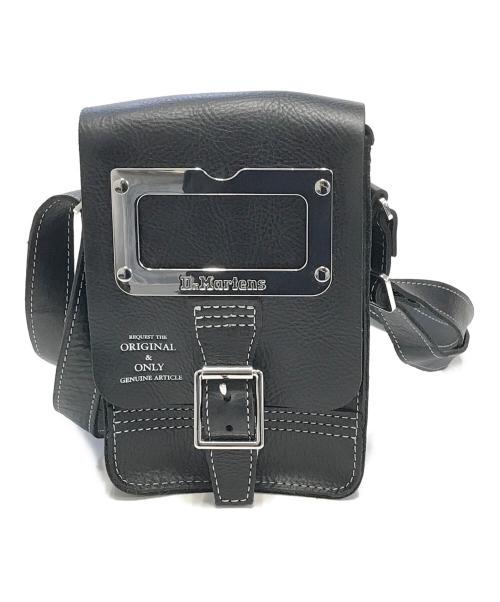 Dr.Martens（ドクターマーチン）Dr.Martens (ドクターマーチン) レザーショルダーバッグ ブラックの古着・服飾アイテム