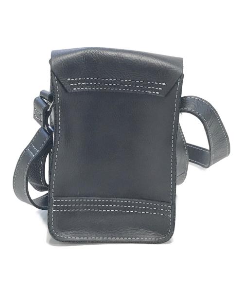 Dr.Martens（ドクターマーチン）Dr.Martens (ドクターマーチン) レザーショルダーバッグ ブラックの古着・服飾アイテム