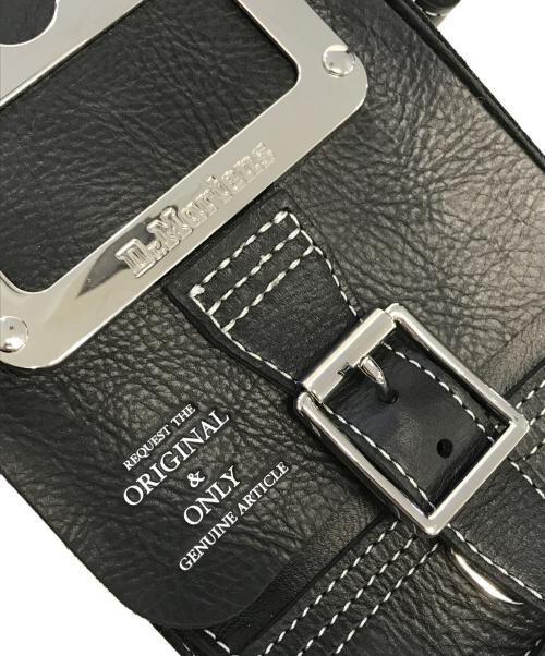 Dr.Martens（ドクターマーチン）Dr.Martens (ドクターマーチン) レザーショルダーバッグ ブラックの古着・服飾アイテム