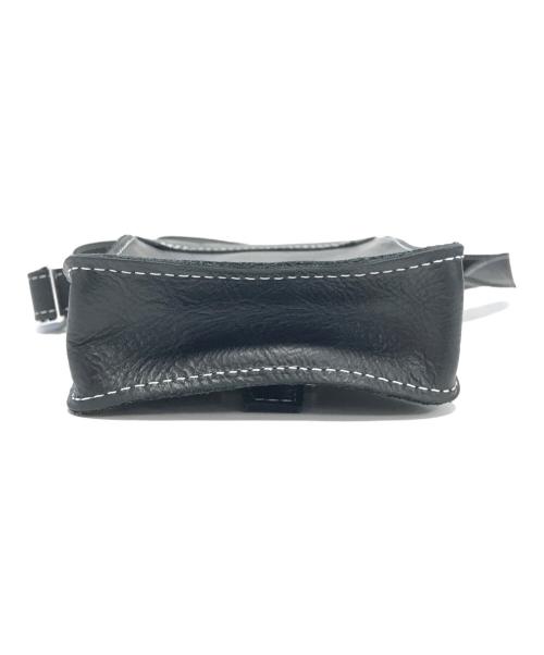 Dr.Martens（ドクターマーチン）Dr.Martens (ドクターマーチン) レザーショルダーバッグ ブラックの古着・服飾アイテム