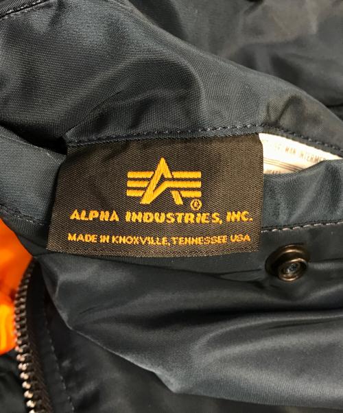 ALPHA（アルファ）ALPHA (アルファ) MA-1ジャケット ネイビー サイズ:XSの古着・服飾アイテム