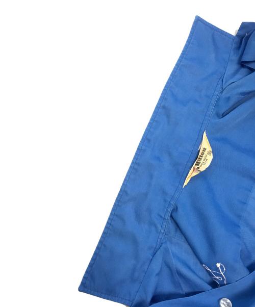 Hilton（ヒルトン）Hilton (ヒルトン) 60s　ボーリングシャツ ブルー サイズ:表記なしの古着・服飾アイテム