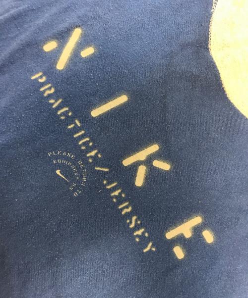 NIKE（ナイキ）NIKE (ナイキ) ダブルフェイスＴシャツ ブルー×グレー サイズ:表記なしの古着・服飾アイテム