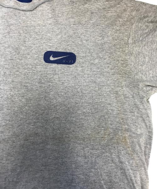 NIKE（ナイキ）NIKE (ナイキ) ダブルフェイスＴシャツ ブルー×グレー サイズ:表記なしの古着・服飾アイテム