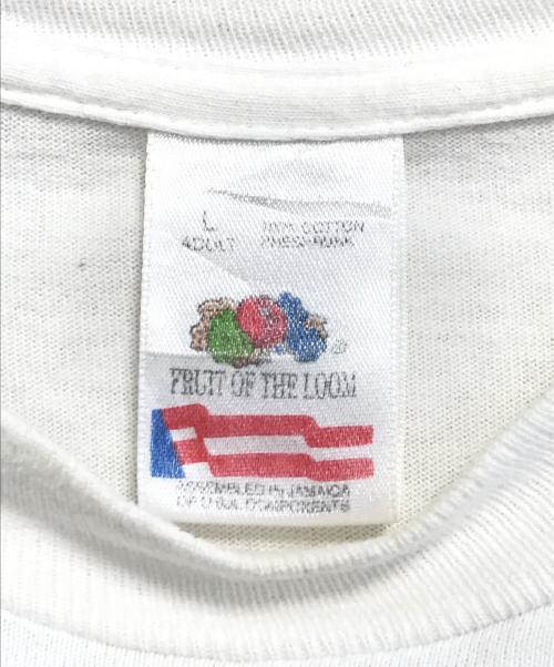 FRUIT OF THE LOOM（フルーツオブザルーム）FRUIT OF THE LOOM (フルーツオブザルーム) プリントTシャツ ホワイト サイズ:Lの古着・服飾アイテム