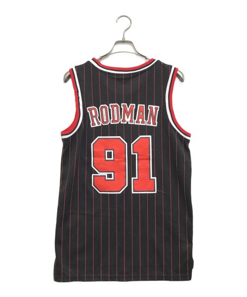 MITCHELL & NESS（ミッチェルアンドネス）MITCHELL & NESS (ミッチェルアンドネス) ゲームシャツ ブラック サイズ:SIZE36(S)の古着・服飾アイテム