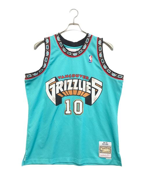 MITCHELL & NESS（ミッチェルアンドネス）MITCHELL & NESS (ミッチェルアンドネス) ゲームシャツ グリーン サイズ:XLの古着・服飾アイテム