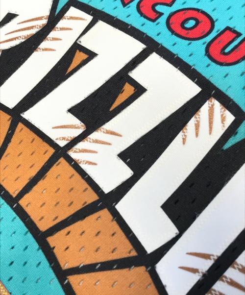 MITCHELL & NESS（ミッチェルアンドネス）MITCHELL & NESS (ミッチェルアンドネス) ゲームシャツ グリーン サイズ:XLの古着・服飾アイテム