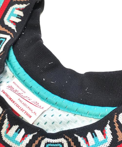 MITCHELL & NESS（ミッチェルアンドネス）MITCHELL & NESS (ミッチェルアンドネス) ゲームシャツ グリーン サイズ:XLの古着・服飾アイテム