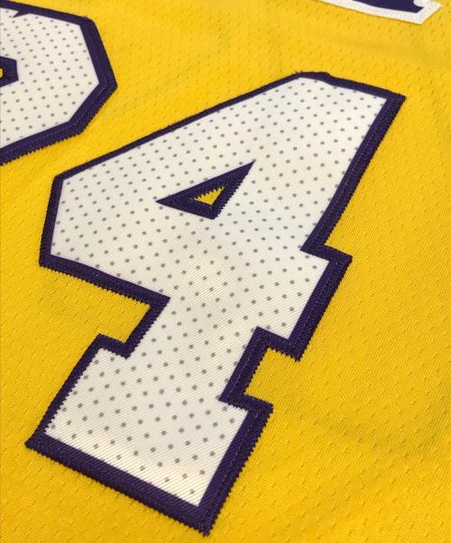 MITCHELL & NESS（ミッチェルアンドネス）MITCHELL & NESS (ミッチェルアンドネス) ゲームシャツ イエロー サイズ:48(XL)の古着・服飾アイテム