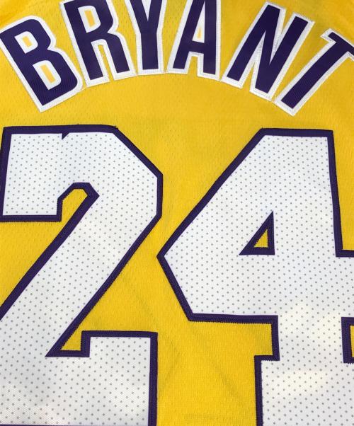 MITCHELL & NESS（ミッチェルアンドネス）MITCHELL & NESS (ミッチェルアンドネス) ゲームシャツ イエロー サイズ:48(XL)の古着・服飾アイテム