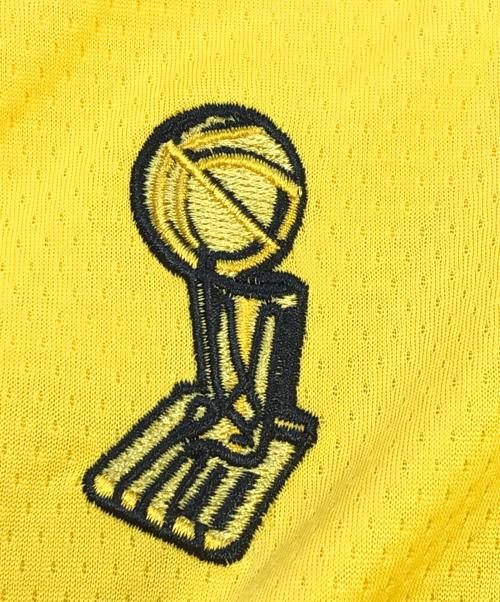 MITCHELL & NESS（ミッチェルアンドネス）MITCHELL & NESS (ミッチェルアンドネス) ゲームシャツ イエロー サイズ:48(XL)の古着・服飾アイテム