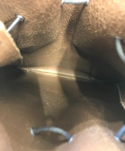 HENDER SCHEME（エンダースキーマ）HENDER SCHEME (エンダースキーマ) 巾着ショルダーバッグ ブラウンの古着・服飾アイテム