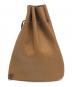 HENDER SCHEME (エンダースキーマ) 巾着ショルダーバッグ ブラウン：9000円