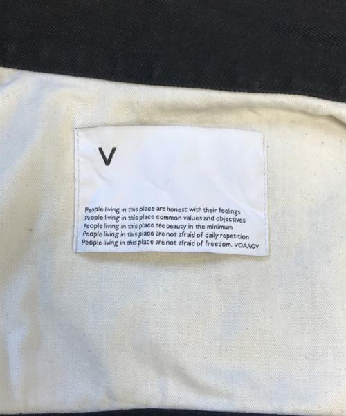VOAAOV（ヴォアーブ）VOAAOV (ヴォアーブ) オーバーサイズデニムジャケット ブラック サイズ:2の古着・服飾アイテム