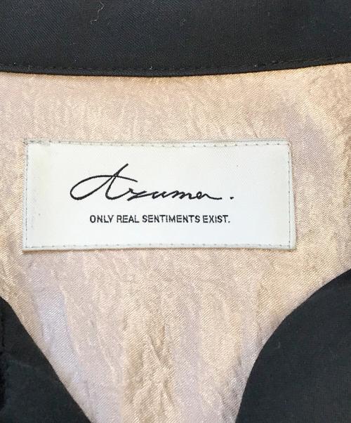 Azuma（アズマ）Azuma (アズマ) ベストレイヤードシャツ ブラック サイズ:SIZE-1の古着・服飾アイテム