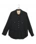 Azuma（アズマ）の古着「ベストレイヤードシャツ」｜ブラック