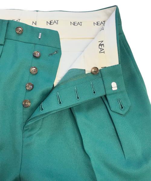 NEAT（ニート）NEAT (ニート) 2タックスラックス グリーン サイズ:SIZE44の古着・服飾アイテム