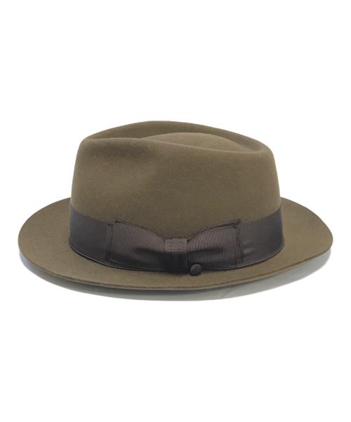 THE H.W.DOG&CO.（エイチダブリュードッグアンドコー）THE H.W.DOG&CO. (エイチダブリュードッグアンドコー) PINCH-H ブラウン サイズ:38の古着・服飾アイテム