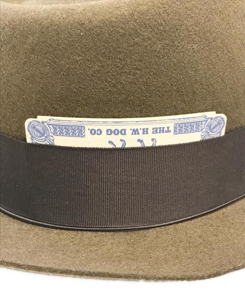 THE H.W.DOG&CO.（エイチダブリュードッグアンドコー）THE H.W.DOG&CO. (エイチダブリュードッグアンドコー) PINCH-H ブラウン サイズ:38の古着・服飾アイテム