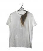 MM6エムエムシックス）の古着「ヘアプリントTシャツ」｜ホワイト