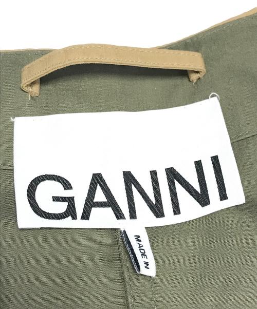 GANNI（ガニー）GANNI (ガニー) Kimono Camel Wrap Jacket ベージュ サイズ:XSの古着・服飾アイテム