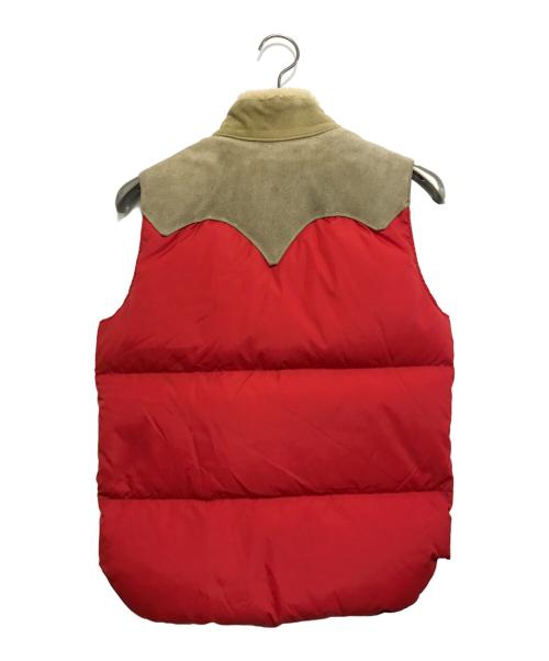 RockyMountainFeatherBed（ロッキーマウンテンフェザーベッド）RockyMountainFeatherBed (ロッキーマウンテンフェザーベッド) ダウンベスト レッド サイズ:SIZE 9/10の古着・服飾アイテム