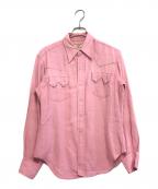 LEVI'Sリーバイス）の古着「ウエスタンシャツ」｜ピンク