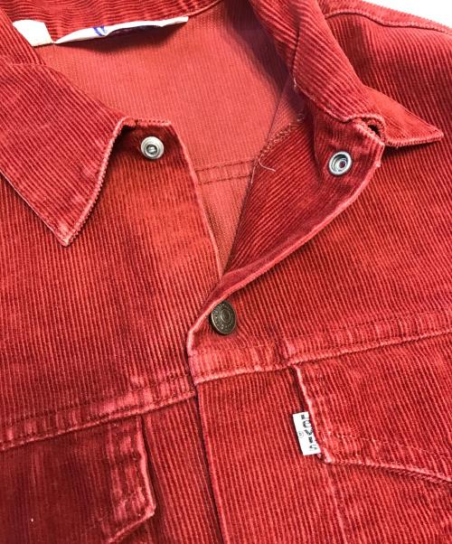 LEVI'S（リーバイス）LEVI'S (リーバイス) コーデュロイジャケット レッド サイズ:表記なしの古着・服飾アイテム