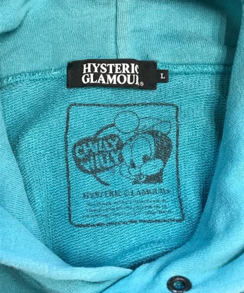 Hysteric Glamour（ヒステリックグラマー）Hysteric Glamour (ヒステリックグラマー) プルオーバーパーカー グリーン サイズ:Lの古着・服飾アイテム