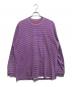 SUPREME（シュプリーム）の古着「Supreme Micro Stripe long tee」｜ピンク
