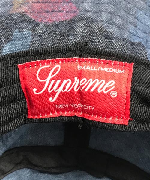 SUPREME（シュプリーム）SUPREME (シュプリーム) washed canvas boonie ブルー サイズ:表記なしの古着・服飾アイテム