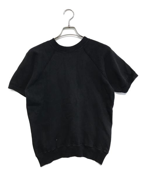 sports wear（スポーツウェア）sports wear (スポーツウェア) 半袖スウェット ブラック サイズ:Sの古着・服飾アイテム