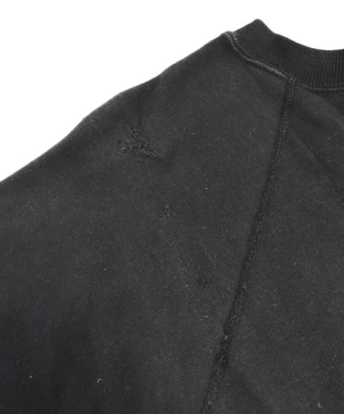 sports wear（スポーツウェア）sports wear (スポーツウェア) 半袖スウェット ブラック サイズ:Sの古着・服飾アイテム