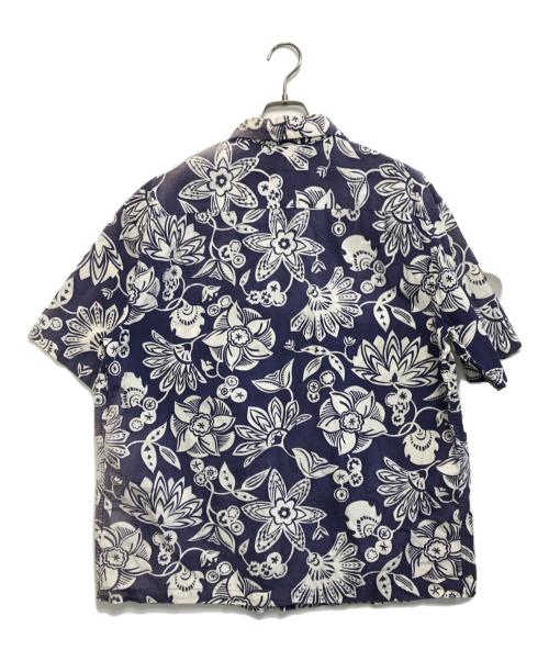 JANTZEN（ジャンセン）JANTZEN (ジャンセン) コットンアロハシャツ ネイビー サイズ:XL　　　の古着・服飾アイテム