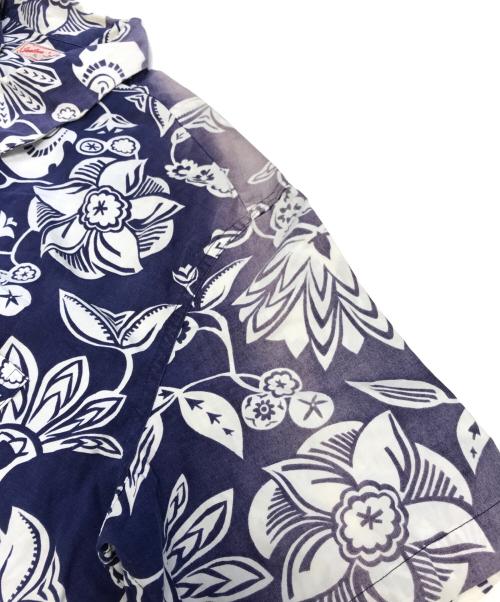 JANTZEN（ジャンセン）JANTZEN (ジャンセン) コットンアロハシャツ ネイビー サイズ:XL　　　の古着・服飾アイテム