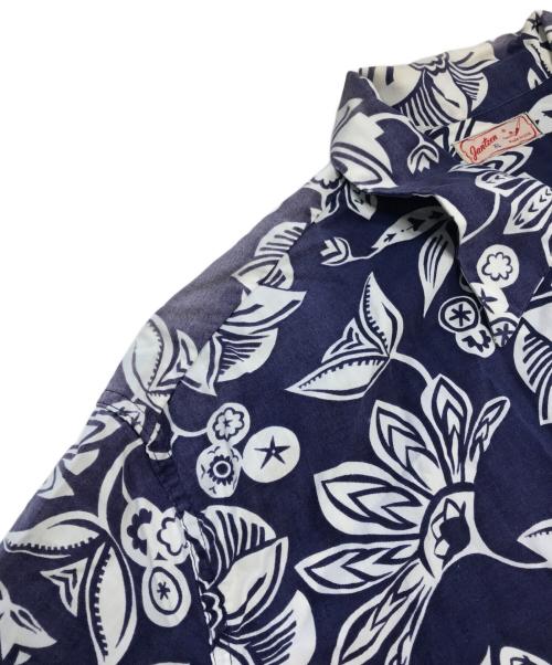 JANTZEN（ジャンセン）JANTZEN (ジャンセン) コットンアロハシャツ ネイビー サイズ:XL　　　の古着・服飾アイテム