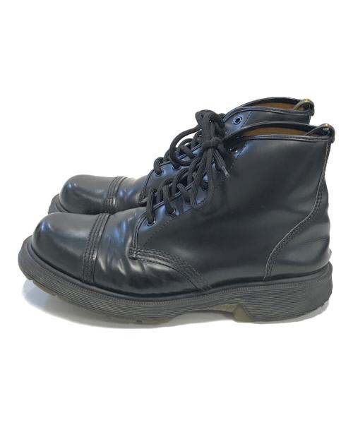 Dr.Martens（ドクターマーチン）Dr.Martens (ドクターマーチン) 6ホールブーツ ブラック サイズ:SIZE9の古着・服飾アイテム