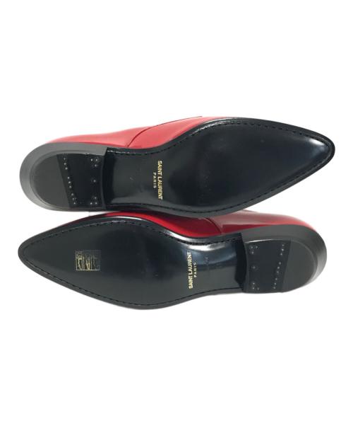Saint Laurent Paris（サンローランパリ）Saint Laurent Paris (サンローランパリ) エナメルシューズ レッド サイズ:41の古着・服飾アイテム