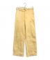 VINTAGE（ヴィンテージ）の古着「コーデュロイパンツ」｜イエロー