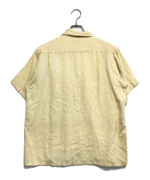 VINTAGE（ヴィンテージ）VINTAGE (ヴィンテージ) 半袖レーヨンシャツ イエロー サイズ:表記なしの古着・服飾アイテム