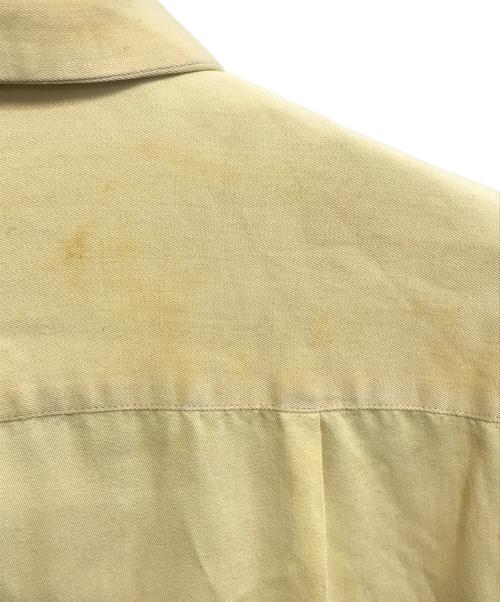 VINTAGE（ヴィンテージ）VINTAGE (ヴィンテージ) 半袖レーヨンシャツ イエロー サイズ:表記なしの古着・服飾アイテム