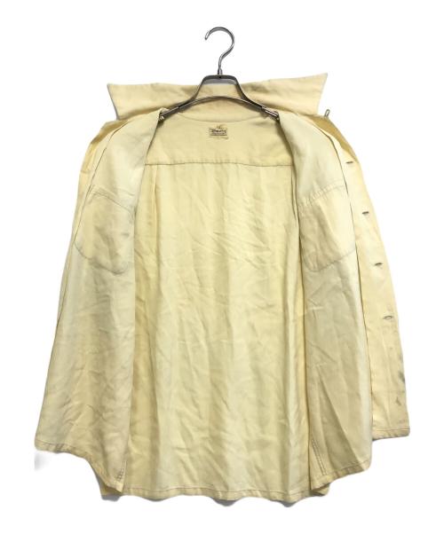 VINTAGE（ヴィンテージ）VINTAGE (ヴィンテージ) 半袖レーヨンシャツ イエロー サイズ:表記なしの古着・服飾アイテム